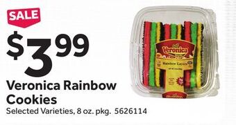 Stop&Shop Veronica rainbow cookies offer