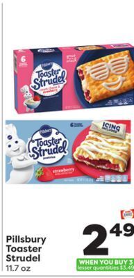 Weis Markets Pillsbury toaster strudel offer