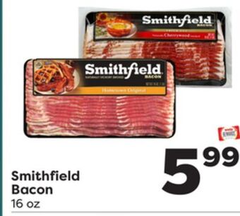Weis Markets Smithfield bacon offer