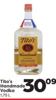 Weis Markets Tito's handmade vodka offer