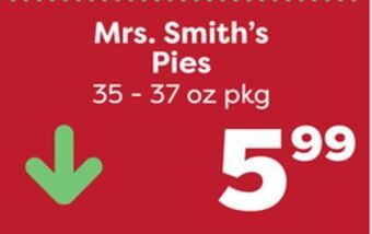 Weis Markets Mrs. smith's pies offer
