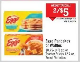 Price Chopper Eggo pancakes or waffles offer