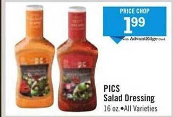 Price Chopper Pics salad dressing offer