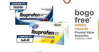 Kinney Drugs Premier value ibuprofen offer