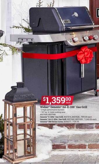 Ace Hardware Weber genesis sa-e-330 gas grill offer