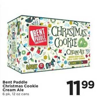 Cub Foods Bent paddle christmas cookie cream ale offer