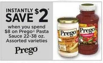 Dollar General Prego pasta sauce offer