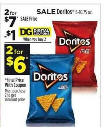 Dollar General Doritos offer