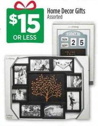 Dollar General Home decor gifts offer