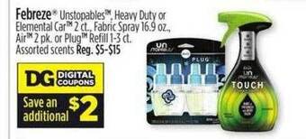 Dollar General Febreze offer