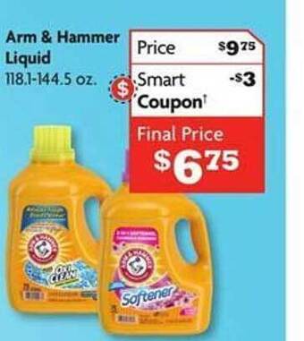 Family Dollar Arm & hammer liquid offer
