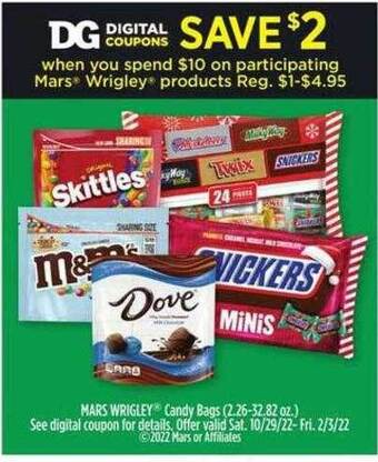Dollar General Mars wrigley products offer