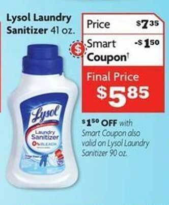 Family Dollar Lysol laundry sanitizer offer