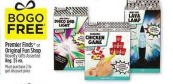 Dollar General Premier finds or original fun shop novelty gifts offer