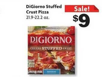 Family Dollar Digiorno stuffed crust pizza offer