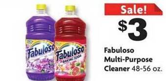 Family Dollar Fabuloso multi-purpose cleaner offer