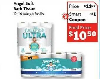 Family Dollar Angel soft bath tissue offer