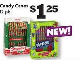 Family Dollar Candy canes offer