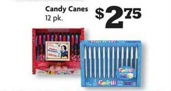 Family Dollar Candy canes offer