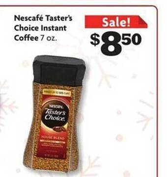 Family Dollar Nescafé taster's choice instant coffee offer