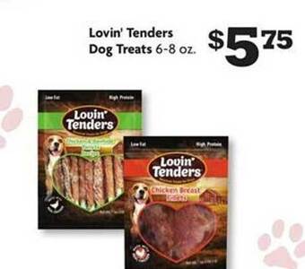 Family Dollar Lovin' tenders dog treats offer