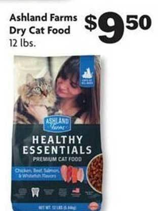 Family Dollar Ashland farms dry cat food offer
