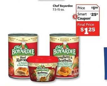 Family Dollar Chef boyardee offer