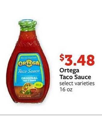Fareway Ortega taco sauce offer