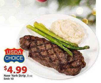 Fareway New york strip offer