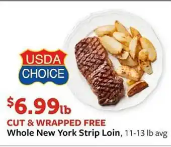 Fareway Whole new york strip loin offer