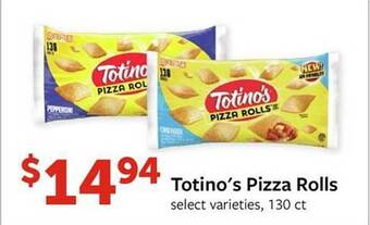 Fareway Totino's pizza rolls offer