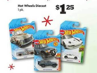 Family Dollar Hot wheels diecast offer