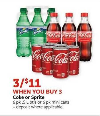 Fareway Coke or sprite offer