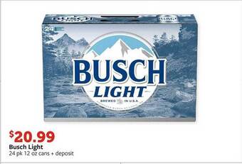 Fareway Busch light offer