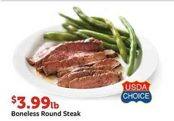 Fareway Boneless round steak offer