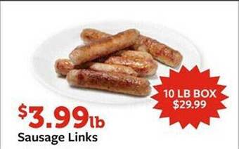 Fareway Sausage links offer