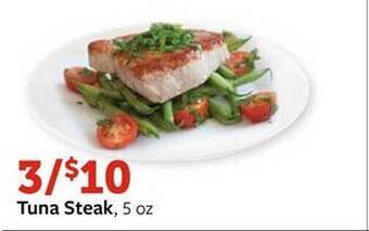 Fareway Tuna steak offer