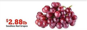 Fareway Seedless red grapes offer