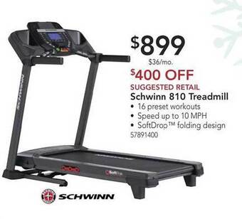 Schwinn 810 treadmill