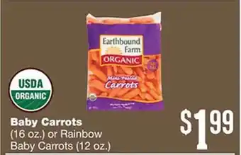 Forest Hills Food Usda organic baby carrots offer