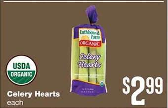 Forest Hills Food Usda organic celery hearts offer