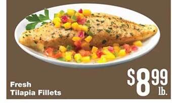 Forest Hills Food Fresh tilapia fillets offer