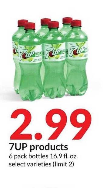 Hy-Vee 7up products offer