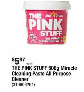 The Home Depot The pink stuff miracle cleaning paste all purpose cleaner offer
