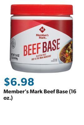 Sam's Club Member's mark beef base (16 oz.) offer