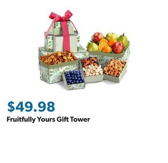 Sam's Club Fruitfully yours gift tower offer