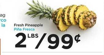 Foods Co Fresh pineapple offer