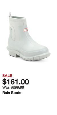 TJ Maxx Rain boots offer