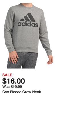 TJ Maxx Cvc fleece crew neck offer