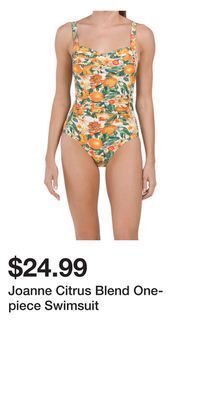 TJ Maxx Joanne citrus blend one-piece swimsuit offer